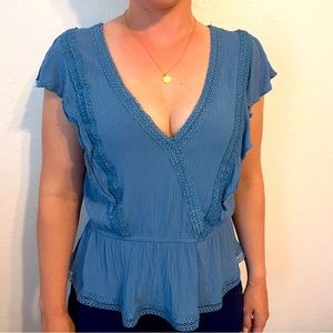 Blue blouse